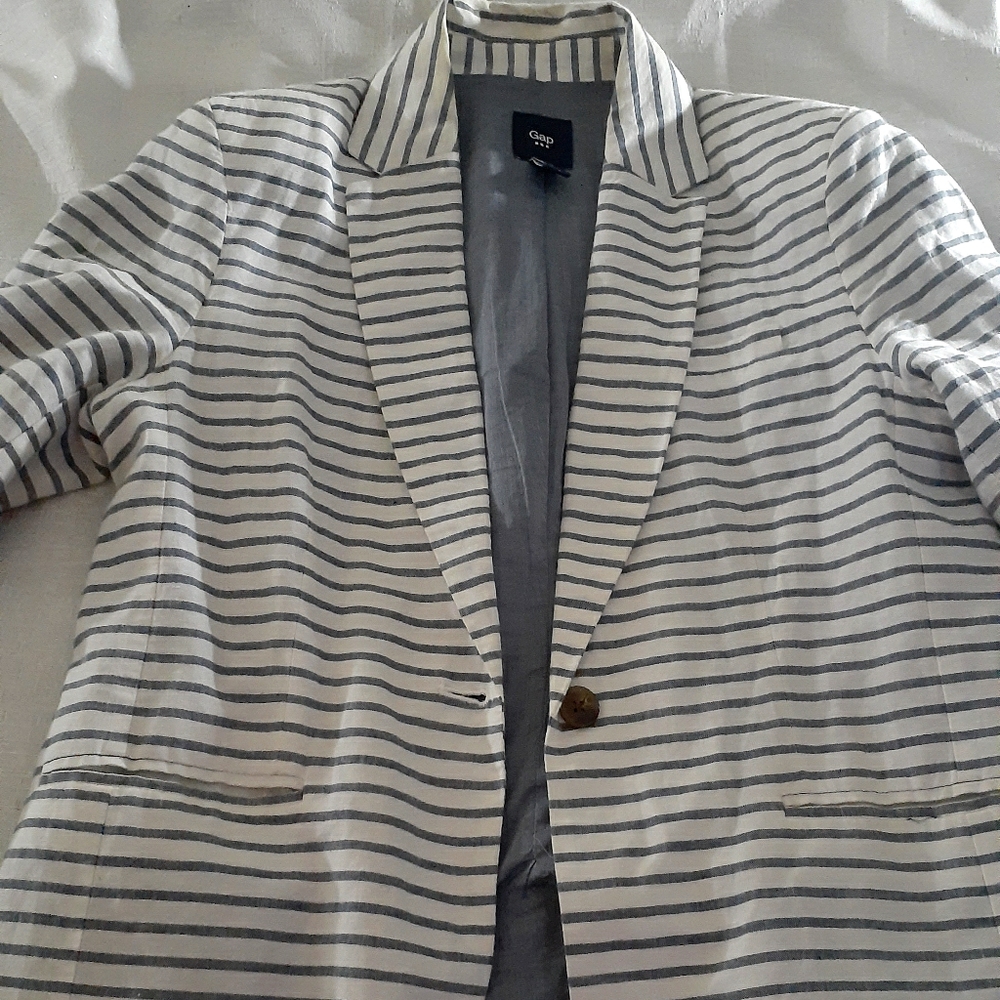 GAP Stripe Blazer